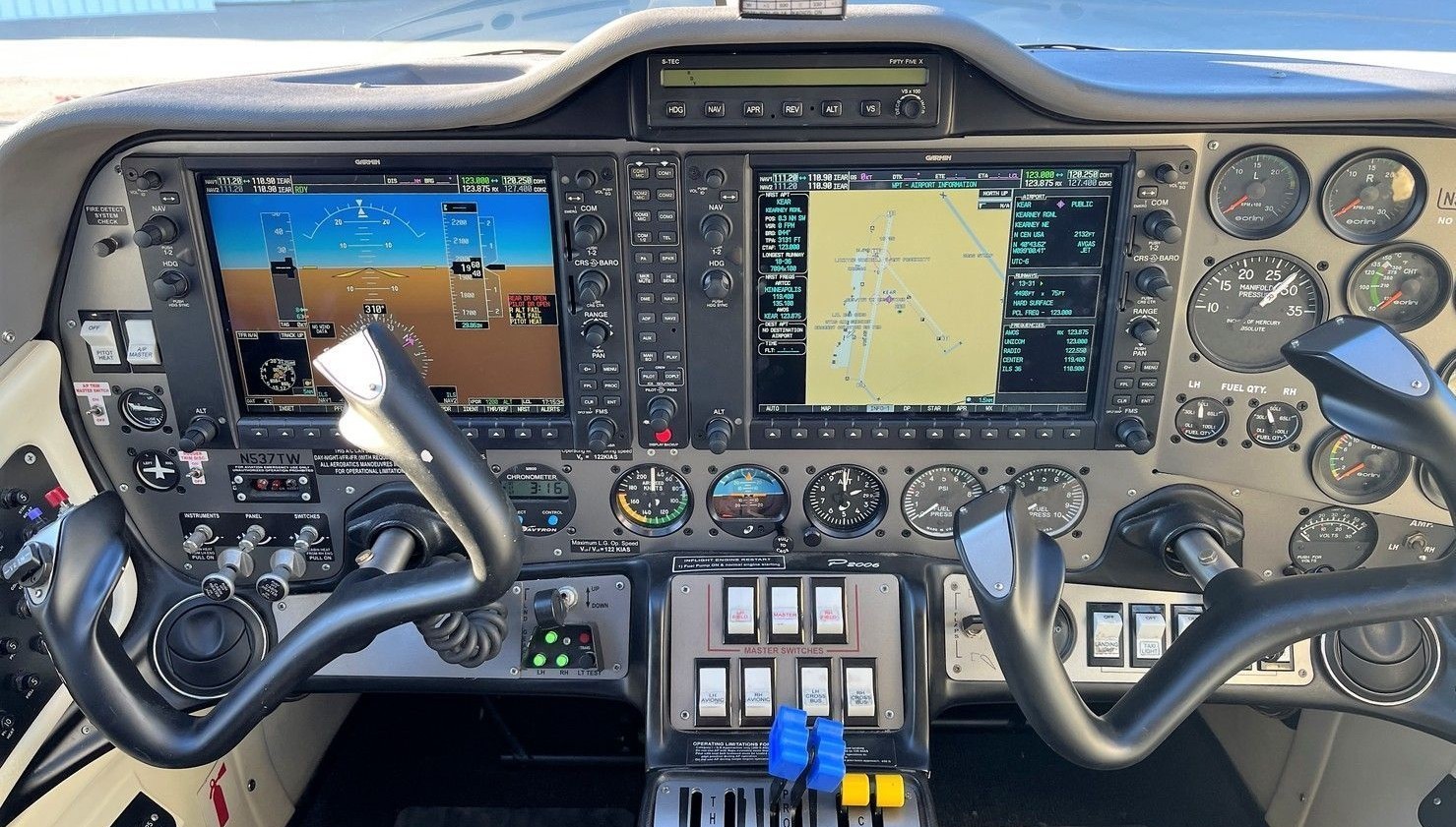 Tecnam P2006T Panel
